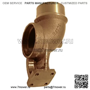 Выхлопное колено подходит для трактора John Deere 4320 R46473