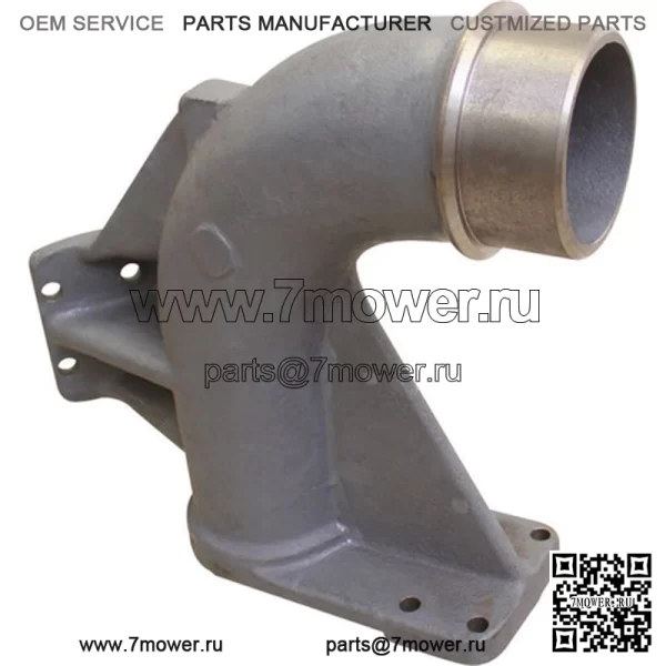 R53514 Колено выхлопной системы подходит для John Deere 4450 4630 4640 4650 4840 4850