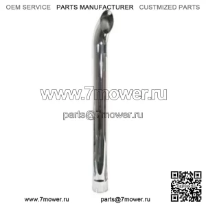 ZNL89057C Изогнутая хромированная выхлопная труба PM89057C ZN489057C 89057C