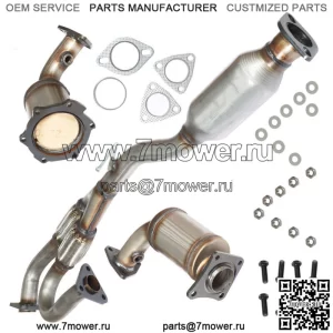 Для 2003-2007 Nissan Murano SL/S/SE 3.5L V6 3 шт. Каталитический нейтрализатор левый+правый+задний