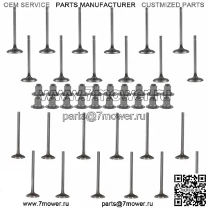НОВЫЙ 24 * впускной выпускной клапан для BUICK ALLURE ENCLAVE LACROSSE 3.6L DOHC 04-11