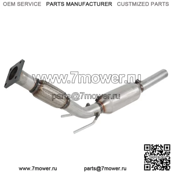 Каталитический нейтрализатор Volkswagen Jetta Golf 2,5 л на 2005-2011 годы с прокладкой - Image 2