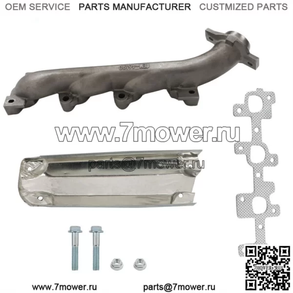 На 2000-2003 годы Dodge Dakota Durango Ram 1500 правый выпускной коллектор с прокладкой