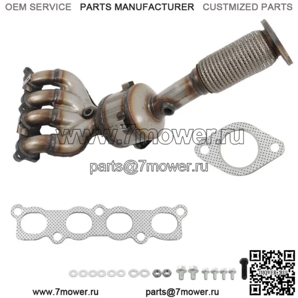 Для Ford Fiesta 1.6L L4 2011-2019 гг. Каталитический нейтрализатор Heavy Duty 19542