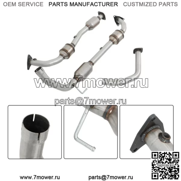 Для Toyota Tundra 5.7L 2007-2009 годов комплект каталитического нейтрализатора со стороны пассажира и водителя - Image 4