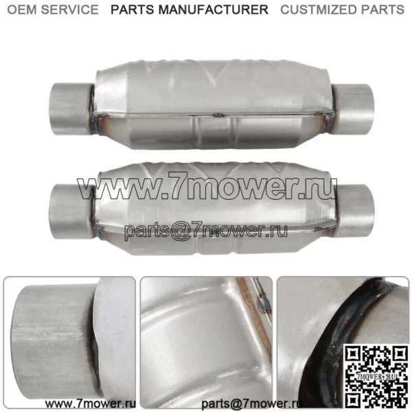 Для Ford F-150 5.4L 5.0L V8 2,5 "впускной/выпускной каталитический нейтрализатор и тепловой экран - Image 2