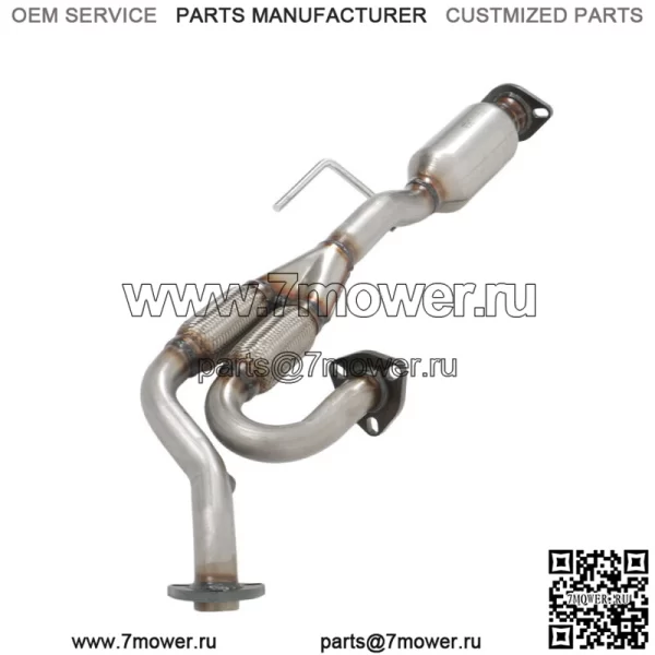 Каталитический нейтрализатор с гибкой трубкой для Nissan Maxima и Quest 3,5 л 2004-2006 гг. - Image 2