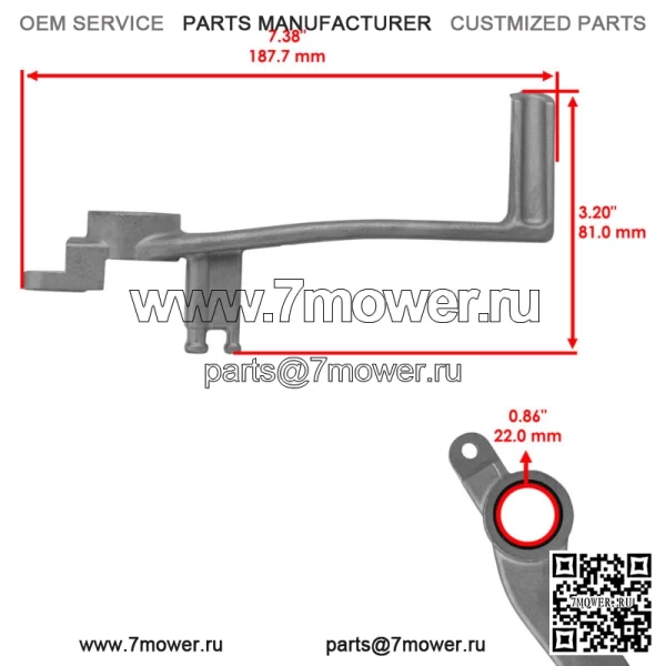 Задняя педаль тормоза для Suzuki GSX-R600 GSX-R750 2006-2009 2011-2015 - Image 2