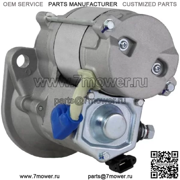 Новый стартер, совместимый с трактором John Deere Mower 790 3235 3320 3520 4115 Экскаваторы Kubota Kubota Landini по номерам деталей 9722809025 VY12912977012 - Image 2