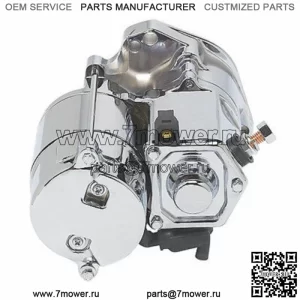 Стартер с боковой стойкой Ultima High Torque Chrome, 1,4 кВт, 1989-2006 Harley Big Twin Evo (Для: Harley-Davidson)