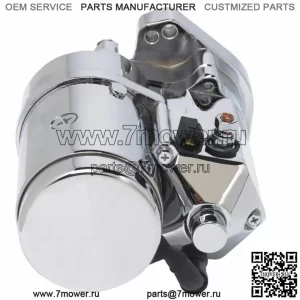 Ultima Thunder Fire Chrome 2.0KW Top Post Starter HD 1989-2006 Harley Big Twin (Для: Harley-Davidson)