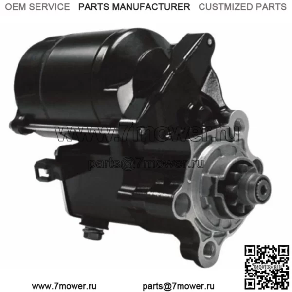 Black 1,4 кВт Starter Upgrade Harley 1981-2020 Sportster XL Nighs (Для: Harley-Davidson)