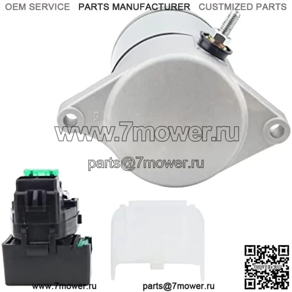 Стартер и реле для Suzuki 02-07 Eiger 400 Auto LT-A400 2WD/4WD ATV, Eiger 400 2WD/4WD LT-F400 2002-2007 31100-38F00 18809 18840 SMU0297 31800-03G00 - Image 3