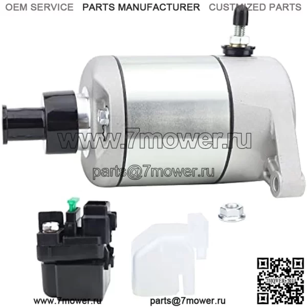 Стартер и реле для Suzuki 02-07 Eiger 400 Auto LT-A400 2WD/4WD ATV, Eiger 400 2WD/4WD LT-F400 2002-2007 31100-38F00 18809 18840 SMU0297 31800-03G00 - Image 5