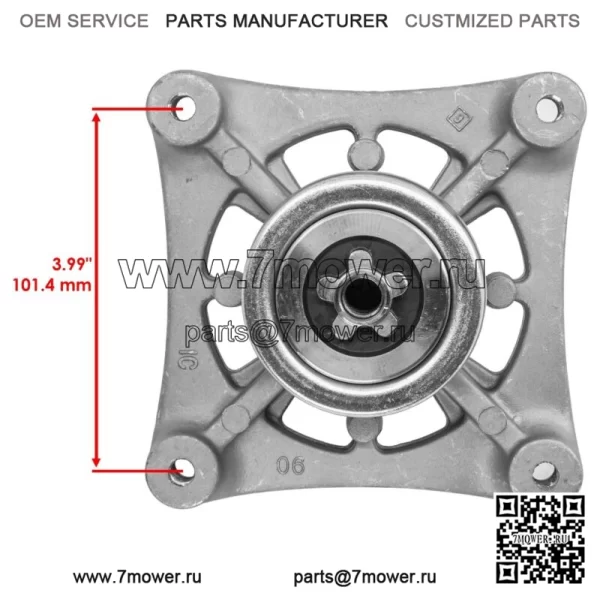Шкив и лезвие шпинделя для Husqvarna CZ4815 CZ4817 EZ4822 587125201 48 дюймов - Image 2