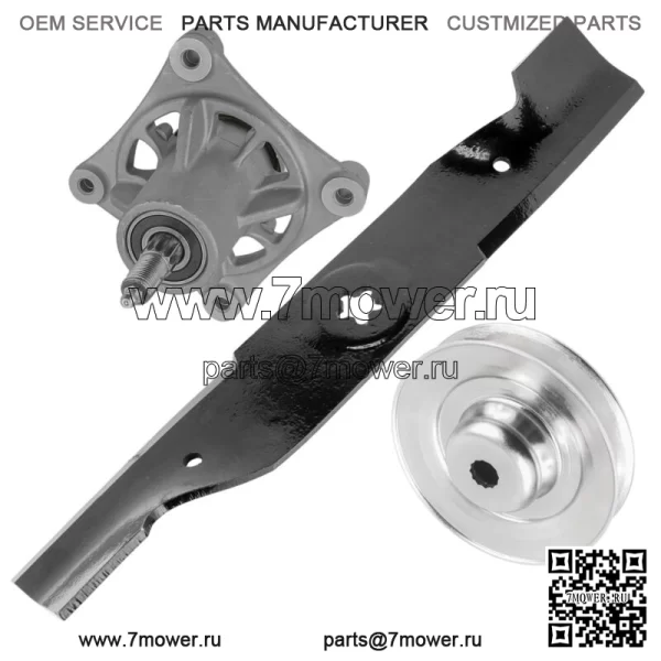 Шкив и лезвие шпинделя для Husqvarna CZ4815 CZ4817 EZ4822 587125201 48 дюймов - Image 3