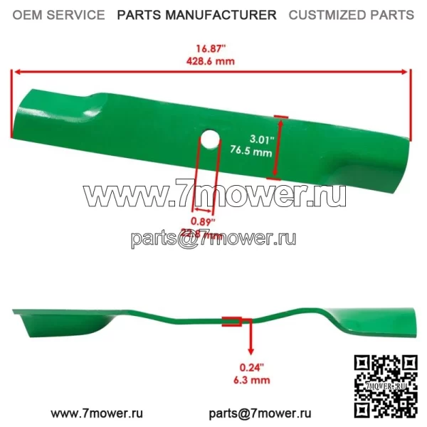 Шпиндель деки и ремень шкива лезвия для John Deere F620 F680 F687 ZTrak 48 дюймов 54 дюйма 60 дюймов - Image 3