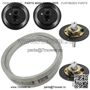 717-0906 717-0906A 917-0906 Шпиндель деки со шкивом и ремнем для Ryobi