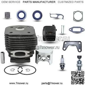 Комплект поршня цилиндра 58 мм для бензопилы Husqvarna 395 395XP 503993971, 503711305