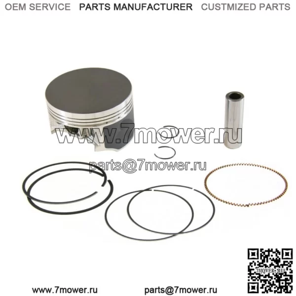 Комплект поршней увеличенного диаметра .040 подходит для Honda Some Rubicon и Foreman 500 93 мм