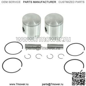 Комплект из 2 поршней для возбудителя Yamaha EX440 GP433 GP440 PR440, стандартный диаметр 68 мм