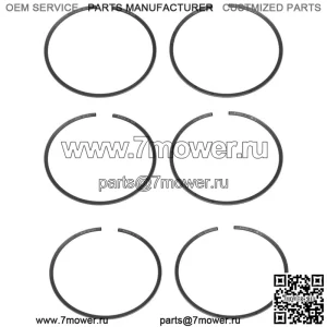 Комплекты 3 поршневых колец для Yamaha 1995-1998 1100 PWC STD, диаметр цилиндра 81 мм