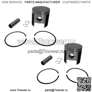 Комплекты из 2 поршней 1994-1995 гг. для Arctic Cat ZR440 ZR 440, стандартный диаметр 68 мм