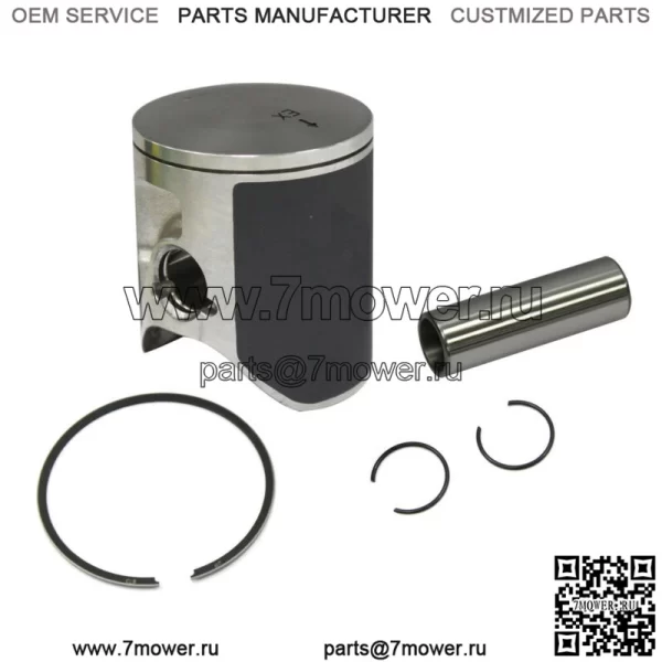 Комплект поршней размера C (66,36 мм) подходит для Honda CR250R 2005-2007 гг., стандартный диаметр цилиндра 66,40 мм.