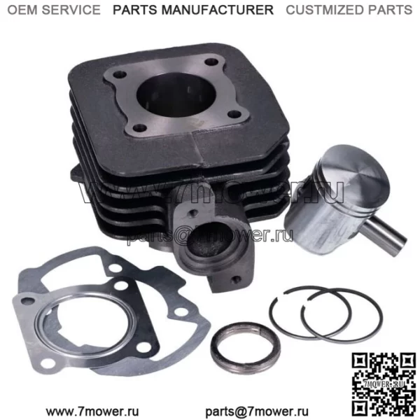Peugeot Vivacity 3 AC 2T 50cc (2008-) Комплект цилиндров и поршней, октановое число 101