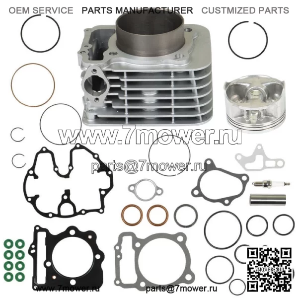 Для 1999 2000 2001 2002-2008 Honda TRX400EX комплект прокладок поршня цилиндра верхний конец