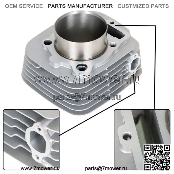 Цилиндр 348cc для Yamaha Raptor 350 YFM350R 2005-2013 YFM350 2004 - Image 2
