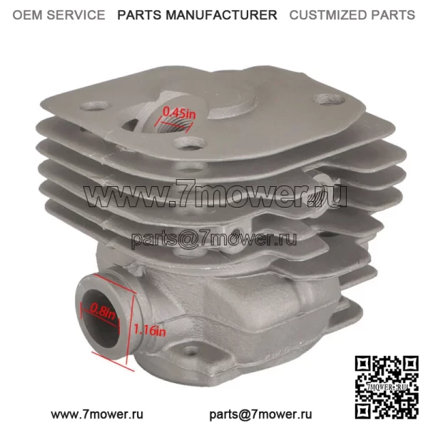 52 мм цилиндр поршня Caber подходит для Husqvarna 365 371 372 372XP 361 Big Bore - Image 3
