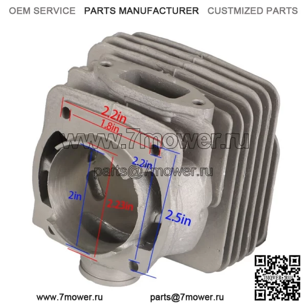 52 мм цилиндр поршня Caber подходит для Husqvarna 365 371 372 372XP 361 Big Bore - Image 4