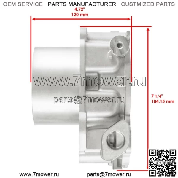 Комплект цилиндров для Can-am Outlander Max 1000 6X6 EFI 2014-2020 гг. - Image 3