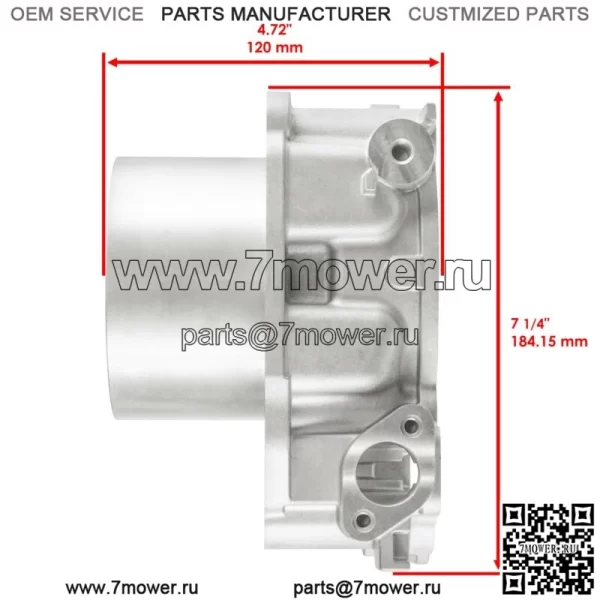 Комплект цилиндров для Can-am Outlander Max 1000 6X6 EFI 2014-2020 гг. - Image 5