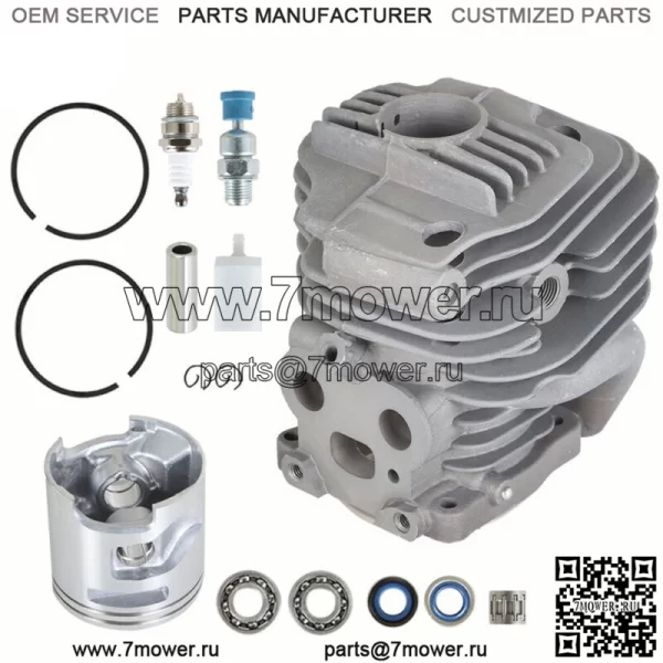 Комплект поршня цилиндра 51 мм для отрезной пилы по бетону Husqvarna Partner K750 K760 - Image 3
