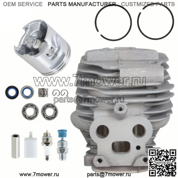 Комплект поршня цилиндра 51 мм для отрезной пилы по бетону Husqvarna Partner K750 K760 - Image 4