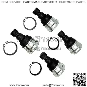 Шаровые шарниры, совместимые с Polaris RZR 570 800 900 Ranger 500 700 800 Diesel Sportsman 550 850 1000 Scrambler 850 1000 OEM # 7061220 7061187 (4 шт.)