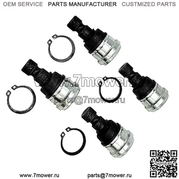 Шаровые шарниры, совместимые с Polaris RZR 570 800 900 Ranger 500 700 800 Diesel Sportsman 550 850 1000 Scrambler 850 1000 OEM # 7061220 7061187 (4 шт.)