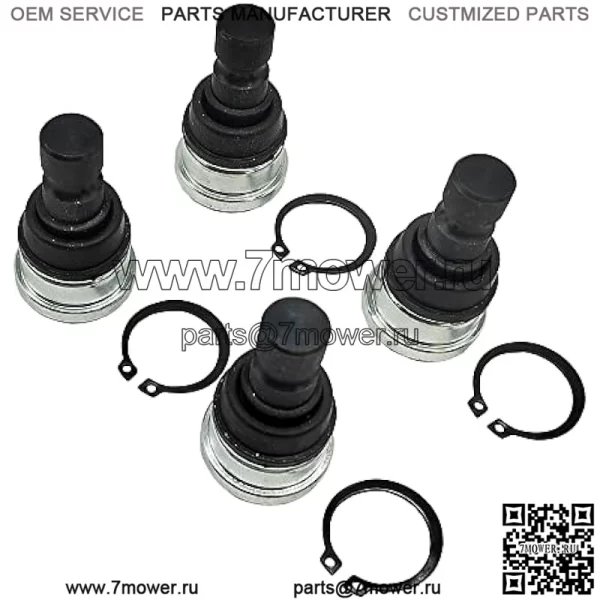 Шаровые шарниры, совместимые с Polaris RZR 570 800 900 Ranger 500 700 800 Diesel Sportsman 550 850 1000 Scrambler 850 1000 OEM # 7061220 7061187 (4 шт.) - Image 2
