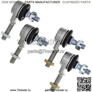 Комплект наконечников рулевой тяги для Suzuki Kawasaki Quadsport Z400 230 Quadracer 250 KFX400 Vinson 500 Eiger 400