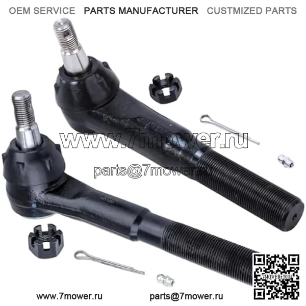 Комплект передней подвески 2WD из 10 частей для Ford F-250 F-350 Super Duty Excursion 2000 2001 2002 2003 1999-2004 гг., 4 верхних нижних шаровых шарнира, 4 внутренних и внешних рулевых тяги, 2 сменные тяги стабилизатора поперечной устойчивости - Image 4