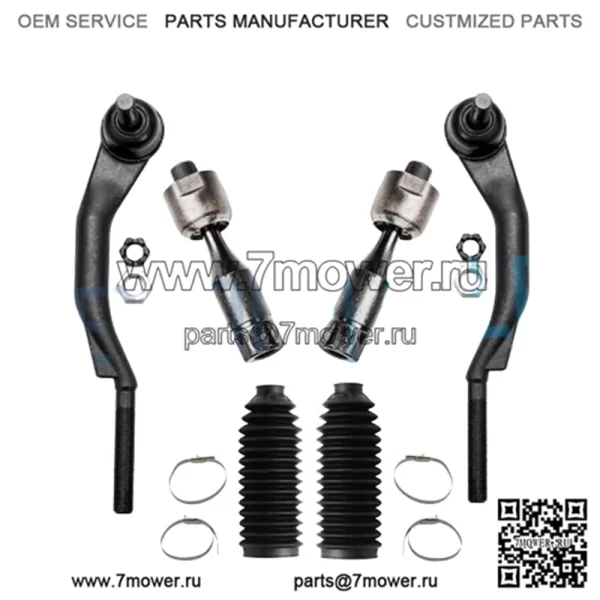 Передняя внутренняя внешняя рулевая тяга с чехлом для Chevy Trailblazer GMC Envoy 2003-2009 гг.