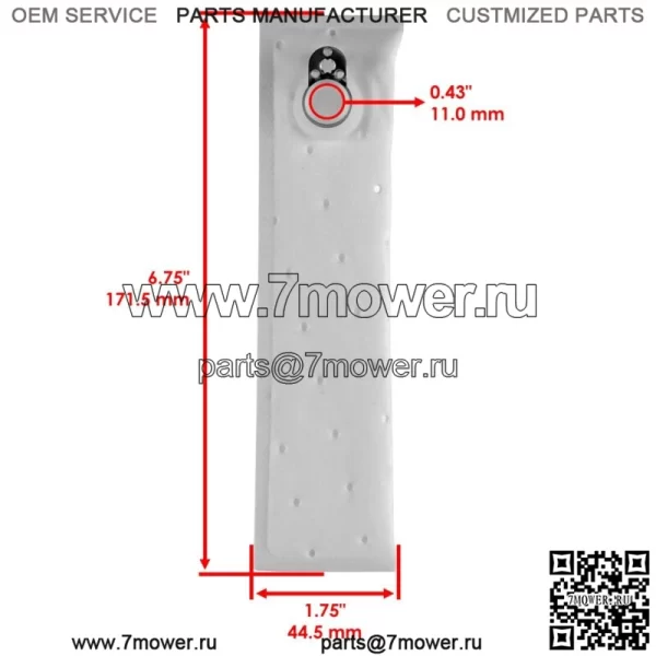 Топливный насос и фильтр для John Deere Gator RSX850i 2013-2015 AUC11498 (для: более одного автомобиля) - Image 2