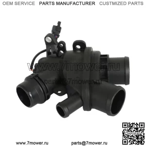 Термостат с датчиком для двигателя Jaguar Land Rover AJ126 3.0L V6 с наддувом SC