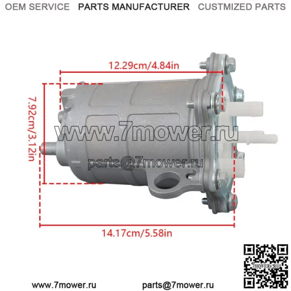 Подходит для Honda Rancher 420 Foreman 500 TRX420 TRX500 700 Топливный насос 16700-HP5-602 - Image 2