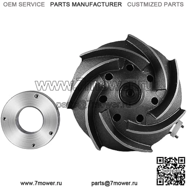 Водяной насос AULINK RE523828 RE530194 для John Deere 4930 6090 3520 8130 850 1710 8225 8245 8270 8320 9345 1406-6221 - Image 4
