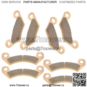 Передние и задние тормозные колодки для John Deere Xuv825E Xuv855E Xuv855M Xuv825M S4 Gator