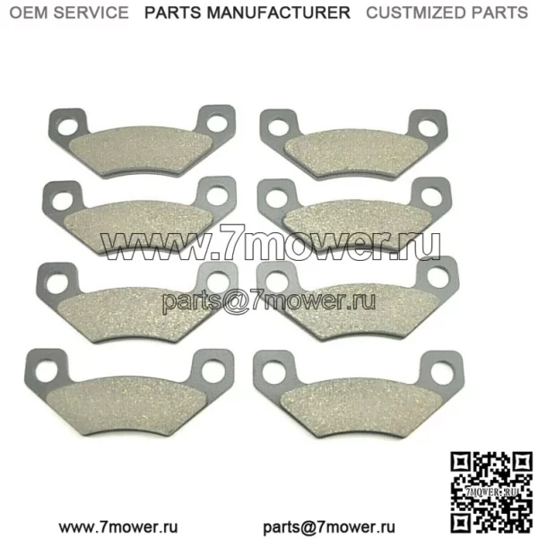Передняя и задняя тормозная колодка для John Deere Xuv Gator 620I Gas/Xuv Gator 850D Diesel (для: John Deere Gator CS)
