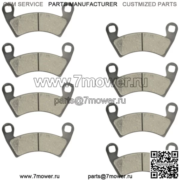 Передние и задние тормозные колодки для Polaris RZR XP 1000 2014-2020 / 2203747 2205949 (для: Polaris) - Image 4
